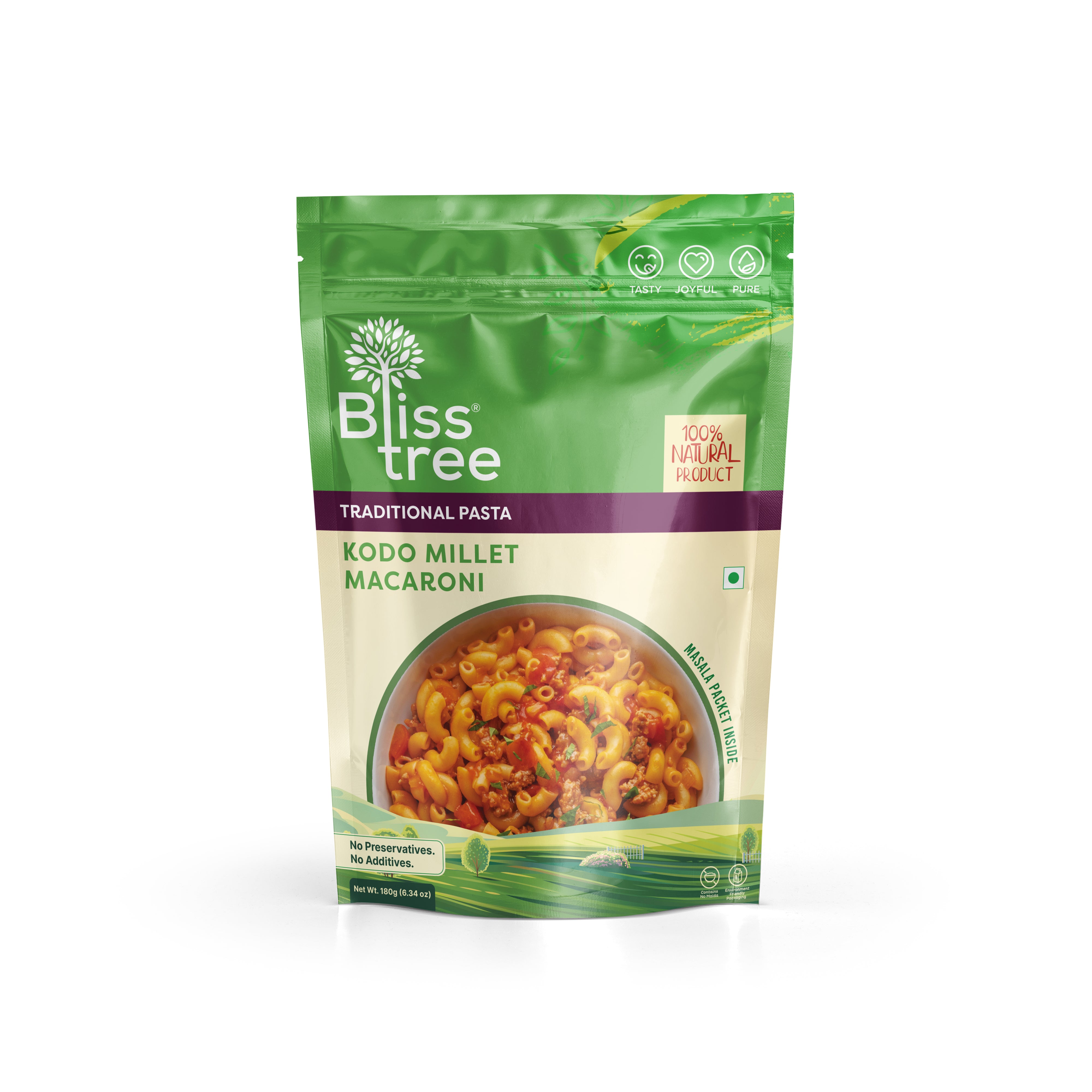 Blisstree Kodo Millet Macaroni - 180g